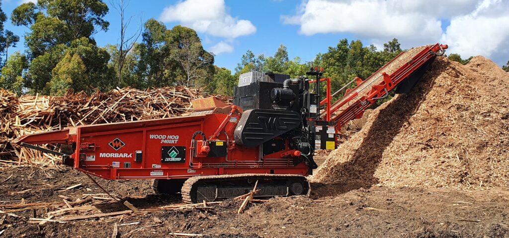 AfrEquip supplies the Morbark range of grinders and chippers for biomass processing