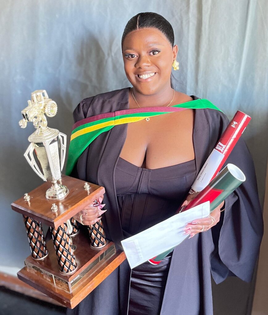 Onako Mbali Dana - Top achiever Diploma Forestry programme