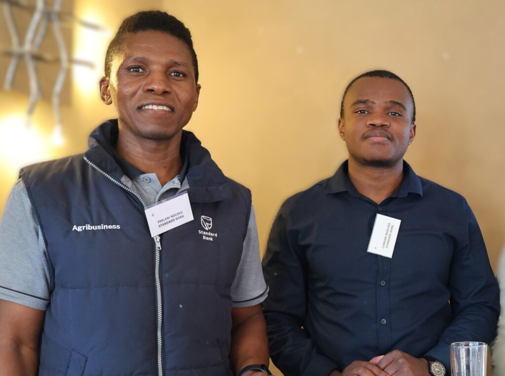 Philani Ndlovu and Lungani Mvelase of Standard Bank